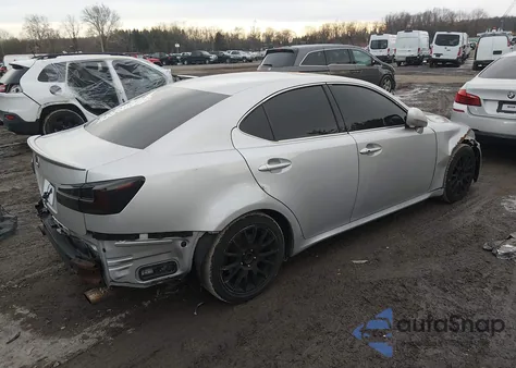2006 Lexus Is 250 z USA, uszkodzony, nr VIN JTHCK262565001649